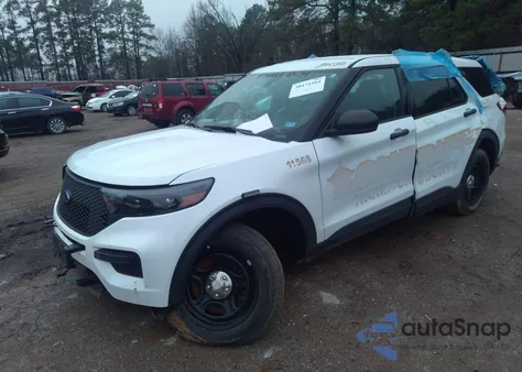 2020 Ford Explorer Police Interceptor from USA, damaged, VIN 1FM5K8AW9LGC12744